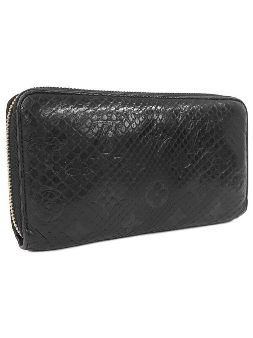 Louis Vuitton Monogram Python Zippy Wallet Round Zipper Long - Picture 2 of 9